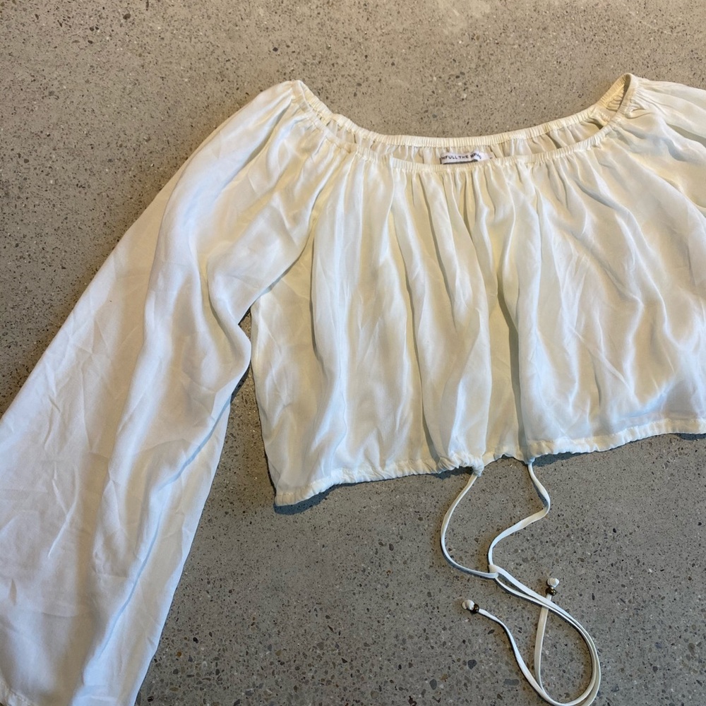 Faithful the Brand White top